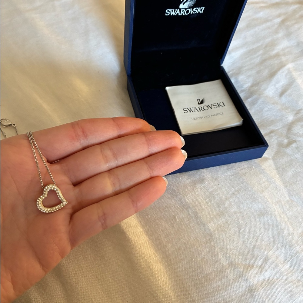 Swarovski Pavé Heart Necklace